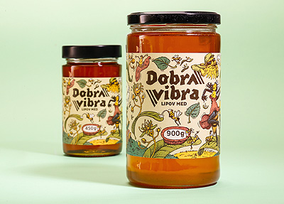Dobra Vibra Lipov med - Varžak med
