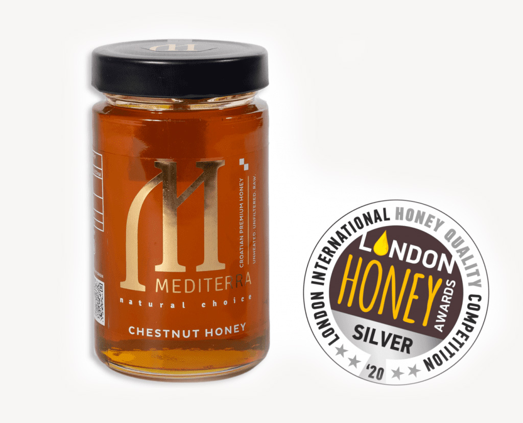 Mediterra Chestnut Honey - 2020 London Honey Awards