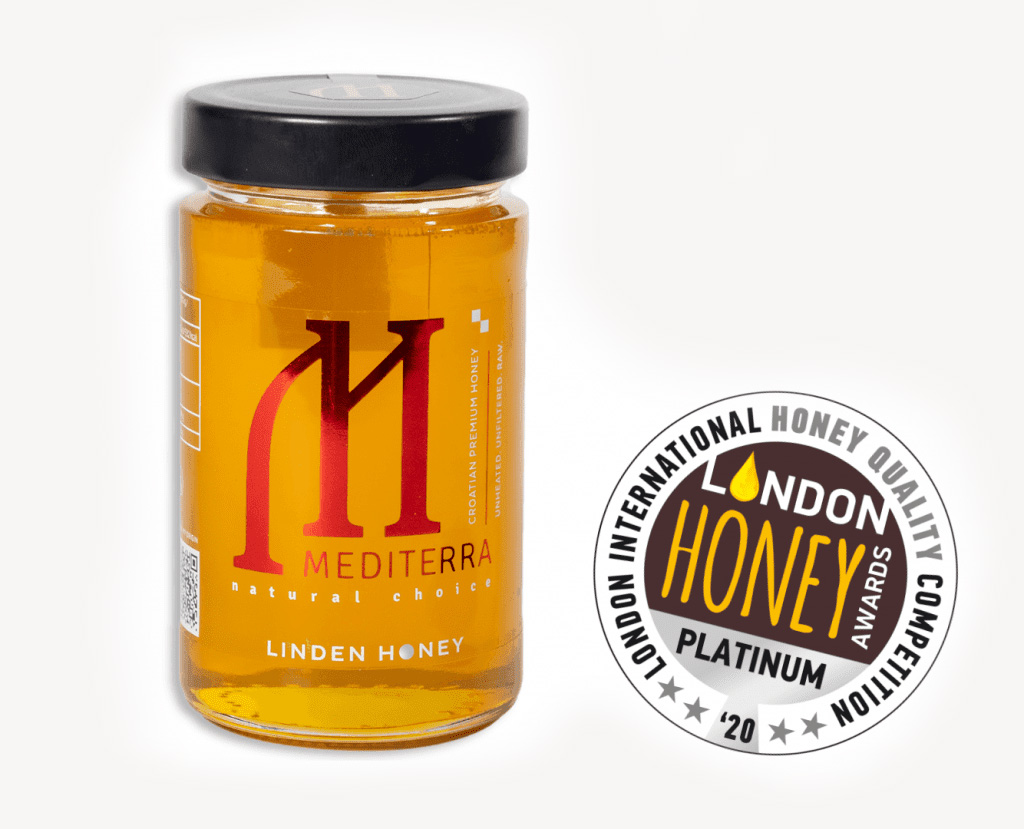 Mediterra Linedn Honey - 2020 London Honey Awards